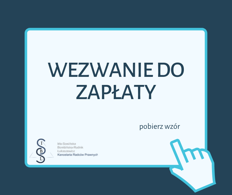 Wezwanie do zapłaty